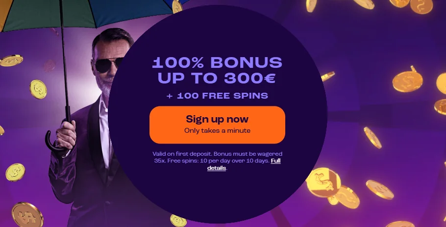 Wheelz Casino registration bonus