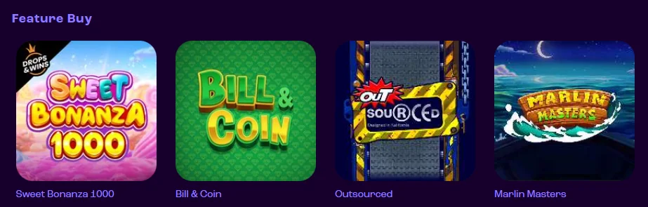 Wheelz Casino Bonus Buy games